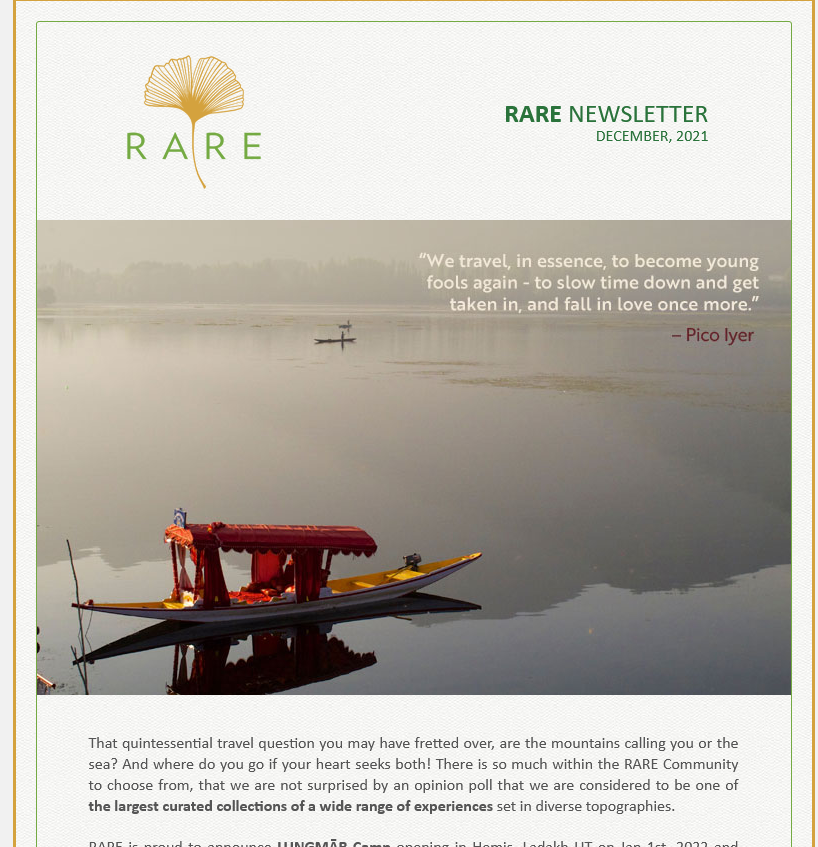 RARE Newsletter | The RARE Community Grows | Vol 47 | Dec 2021
